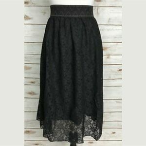 Lace Black Lola Skirt